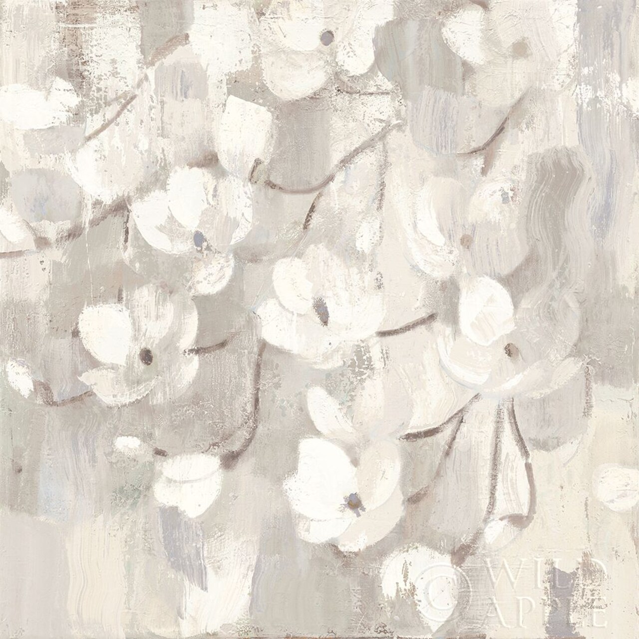 Magnolias in Spring I Neutral Poster Print by Albena Hristova - Item # VARPDX44774